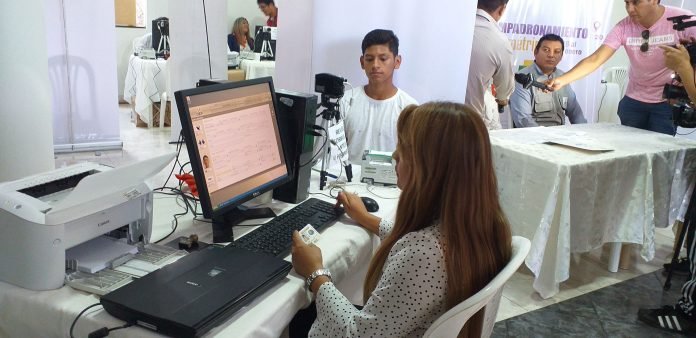 Empadronamiento masivo rumbo a las Elecciones Subnacionales