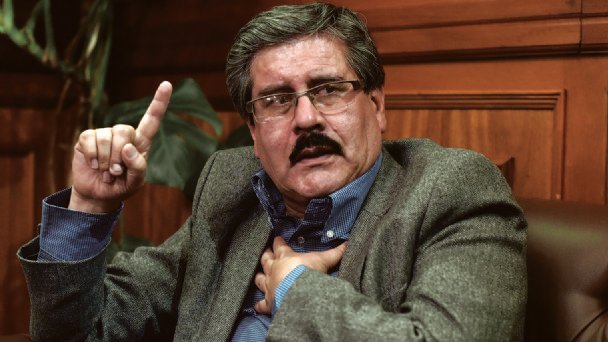 Waldo Albarracín candidato a la Alcaldía de La Paz