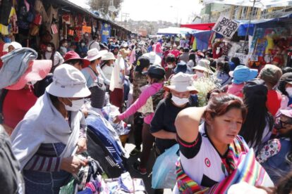 rebrote de Covid-19 en Bolivia durante las fiestas de fin de año