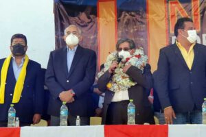Waldo Albarracín candidato Alcaldía La Paz