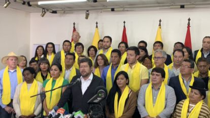 Unidad Nacional apoya Comunidad Ciudadana en Bolivia