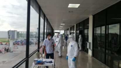 Repatriación de pasajeros por Covid-19 en Bolivia