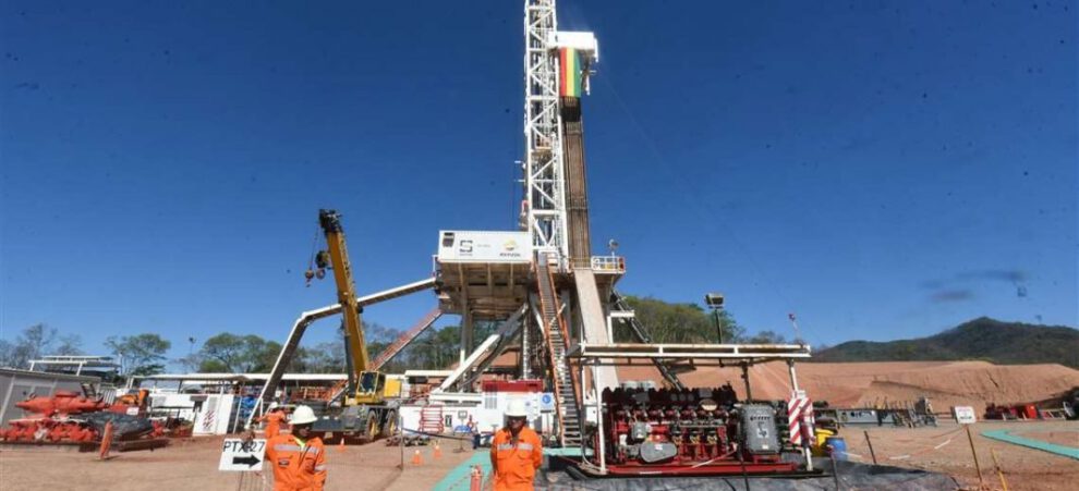 Hallazgo de gas en Boicobo Sur X1 en Chuquisaca