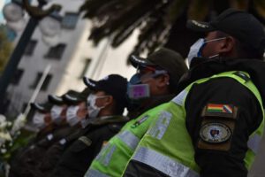 Policía reporta casos positivos de Covid-19