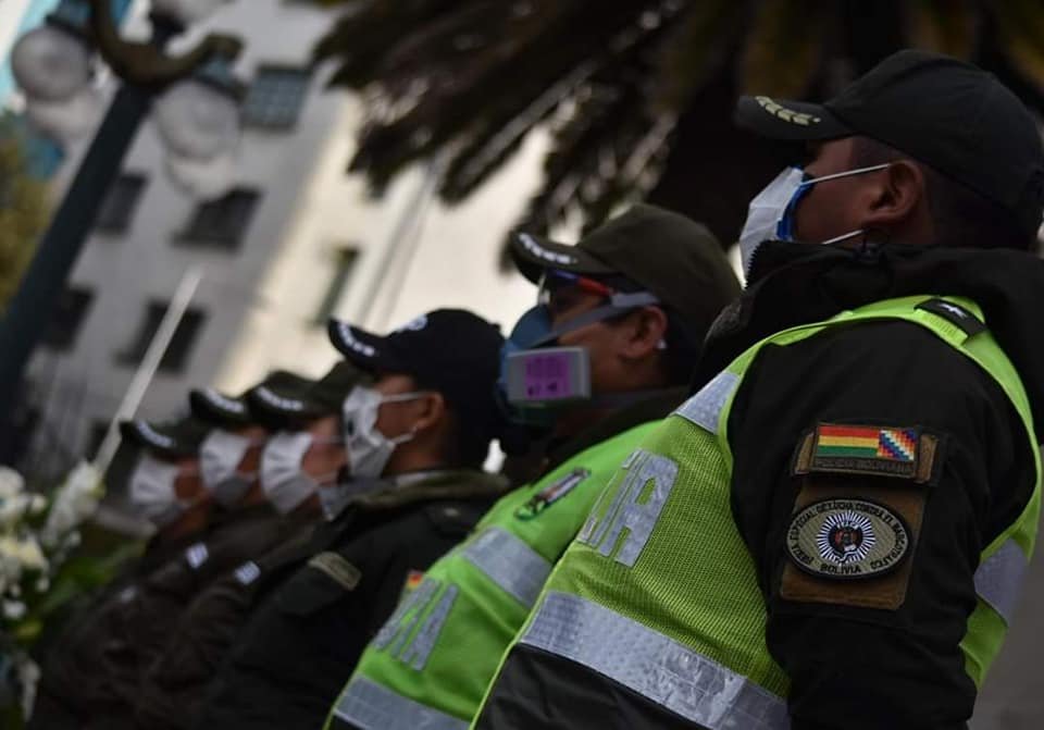 Policía reporta casos positivos de Covid-19