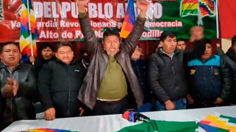 Organizaciones sociales de El Alto respaldan candidatura de Eva Copa
