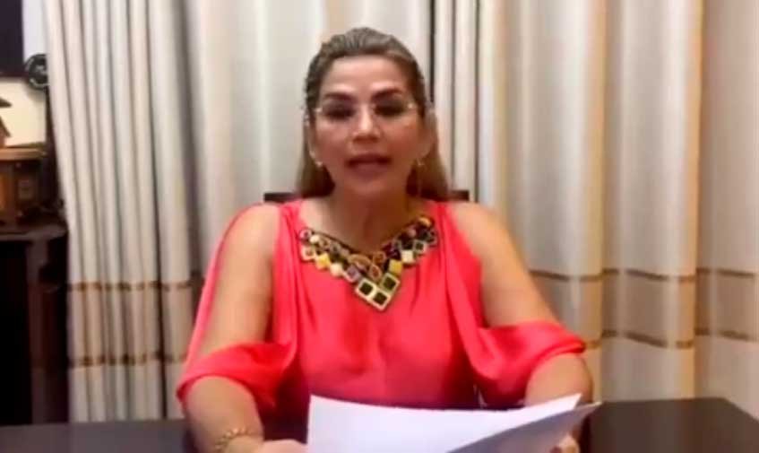 Jeanine Áñez renuncia a Demócratas