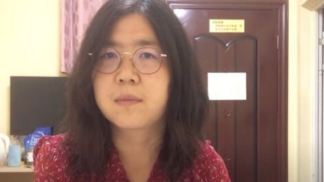 Zhang Zhan, periodista que cubrió el brote de Covid-19 en Wuhan