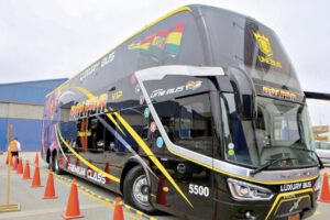 Buses Modasa equipados con sistema de bioseguridad