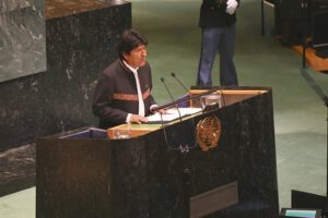 Evo Morales discurso ONU sobre acción climática