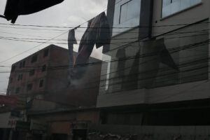 Interrupción de energía eléctrica en el centro de la ciudad