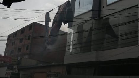 Interrupción de energía eléctrica en el centro de la ciudad