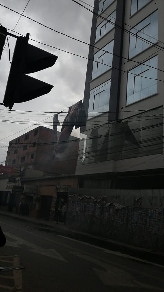Interrupción de energía eléctrica en el centro de la ciudad