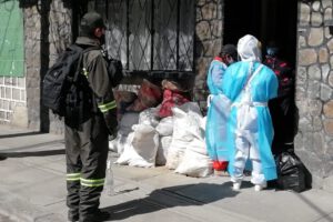 Rastrillaje casa por casa contra el coronavirus en Santa Cruz