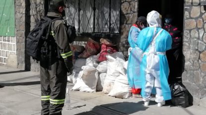 Rastrillaje casa por casa contra el coronavirus en Santa Cruz