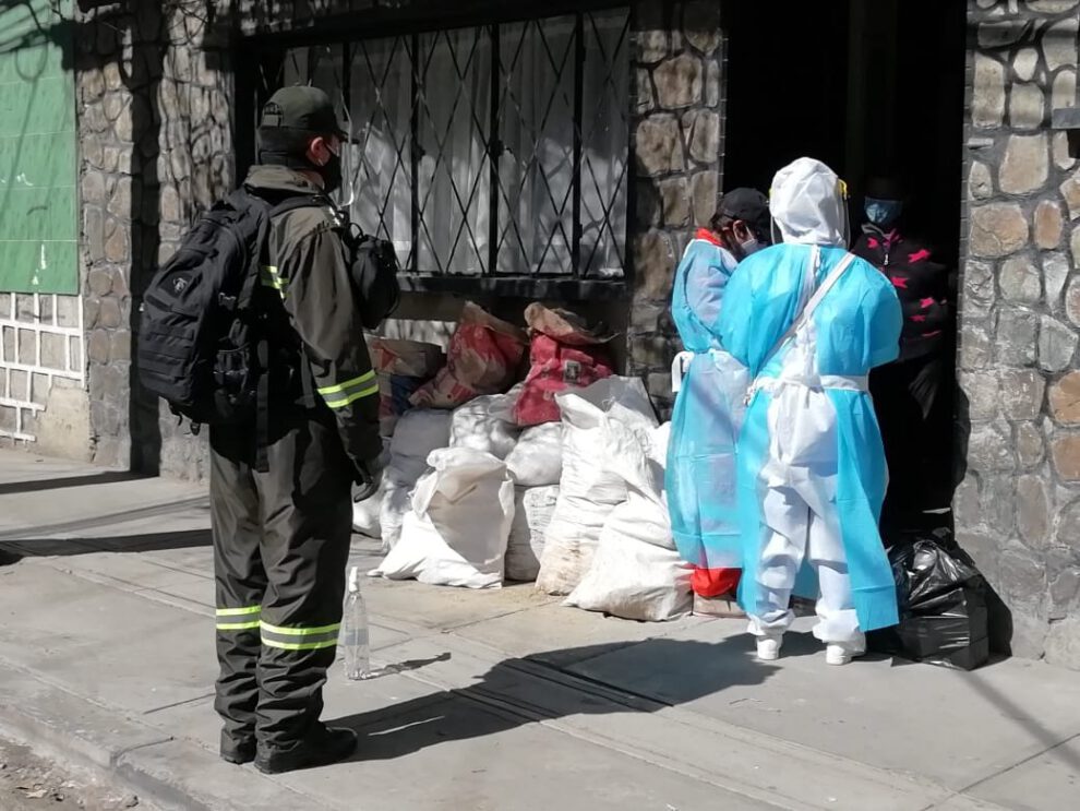Rastrillaje casa por casa contra el coronavirus en Santa Cruz