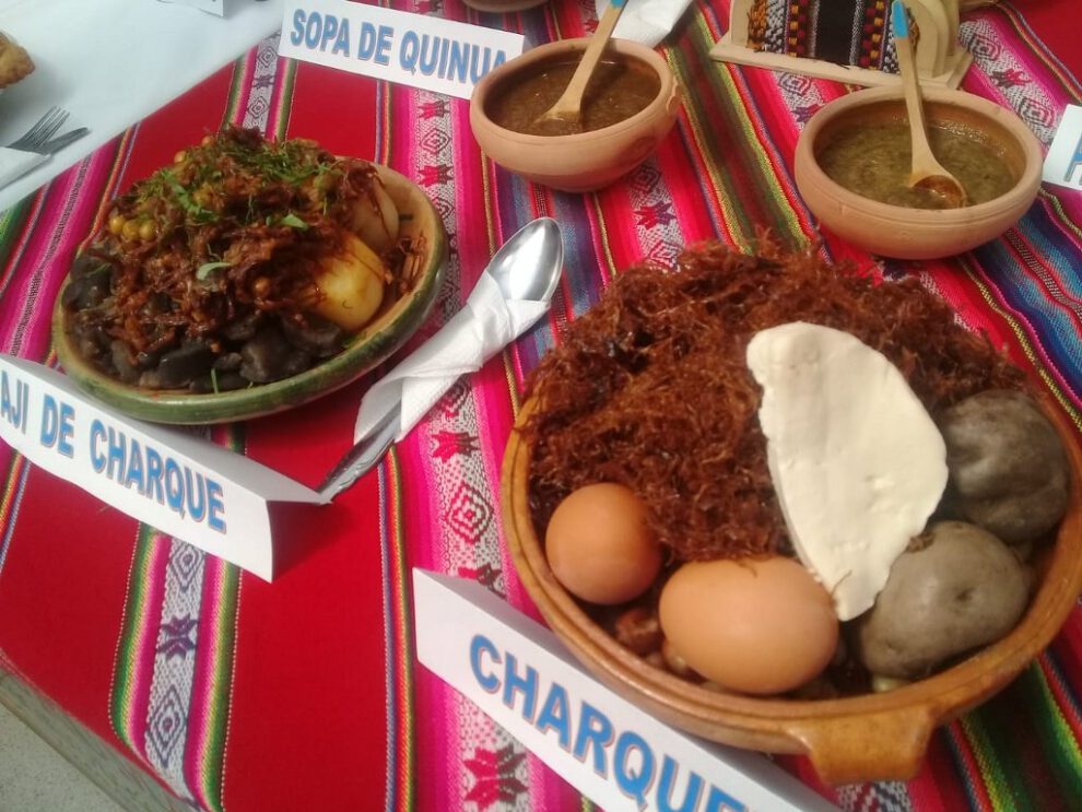 Platos bandera de Oruro en festival gastronómico