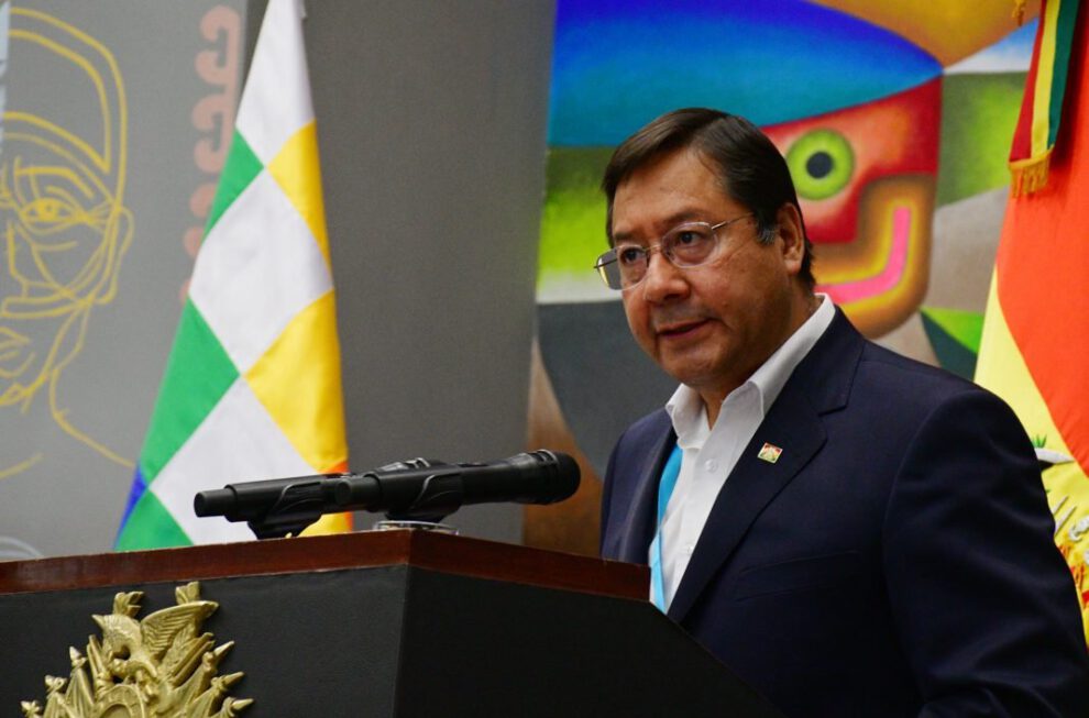Presidente Arce asegura que no especulará con la salud de los bolivianos