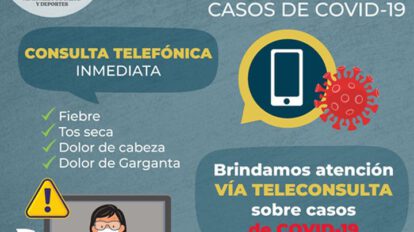 Línea gratuita para atención de Covid-19