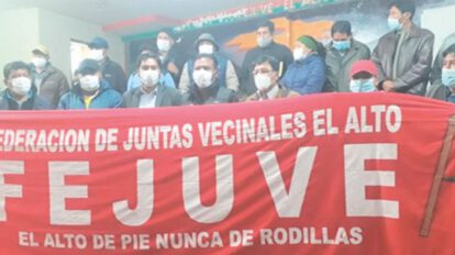 voto castigo para el MAS en El Alto