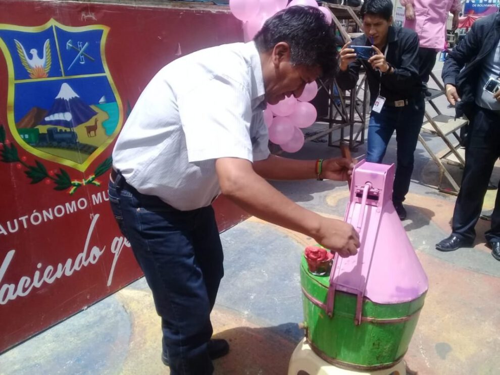 Patrimonio Gastronómico de Oruro en celebración de helados de canela