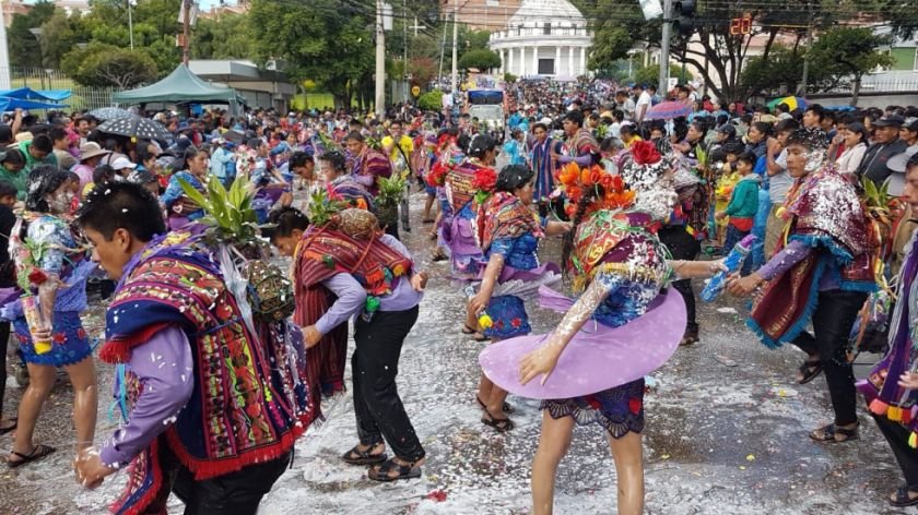 cancelar actividades carnavaleras en Chuquisaca