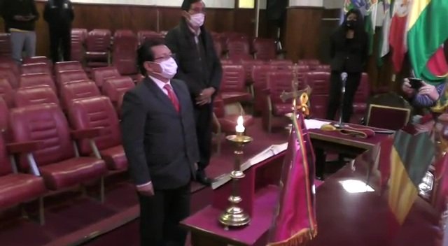 David Choque Alcalde Oruro