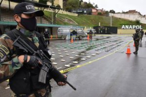 Incautación de droga por la Felcn