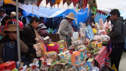 Feria de Alasitas en La Paz
