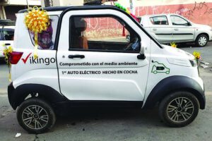 Quantum E3, el primer auto electrónico fabricado en Bolivia