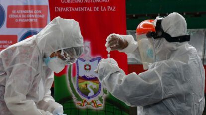 Covid-19 en Bolivia: Mega centro de diagnóstico SEDES La Paz