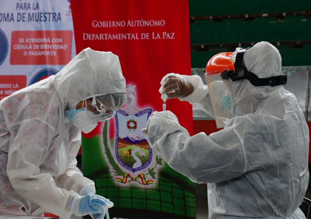 Covid-19 en Bolivia: Mega centro de diagnóstico SEDES La Paz