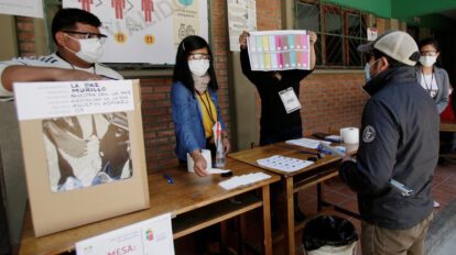 Pausa electoral en La Paz por incremento de contagios de Covid-19