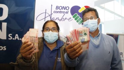 Bono Contra el Hambre de Bs. 1.000 para jóvenes bolivianos
