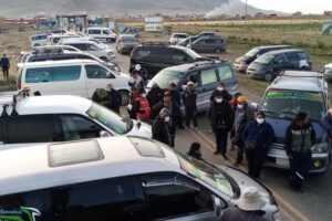 Choferes de Oruro acatan el paro de 24 horas