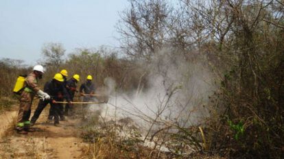 Incendios en San José de Chiquitos sofocados por lluvia