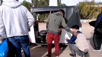 paro de transporte en Tupiza