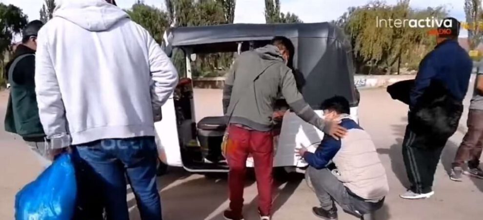 paro de transporte en Tupiza