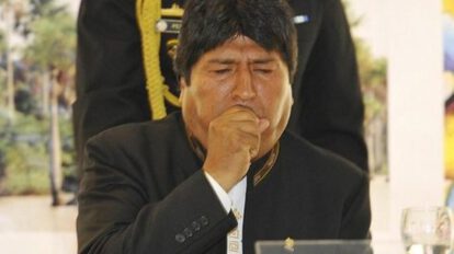 Evo Morales Covid-19 internado en clínica privada
