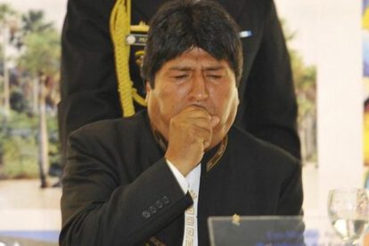 Evo Morales Covid-19 internado en clínica privada