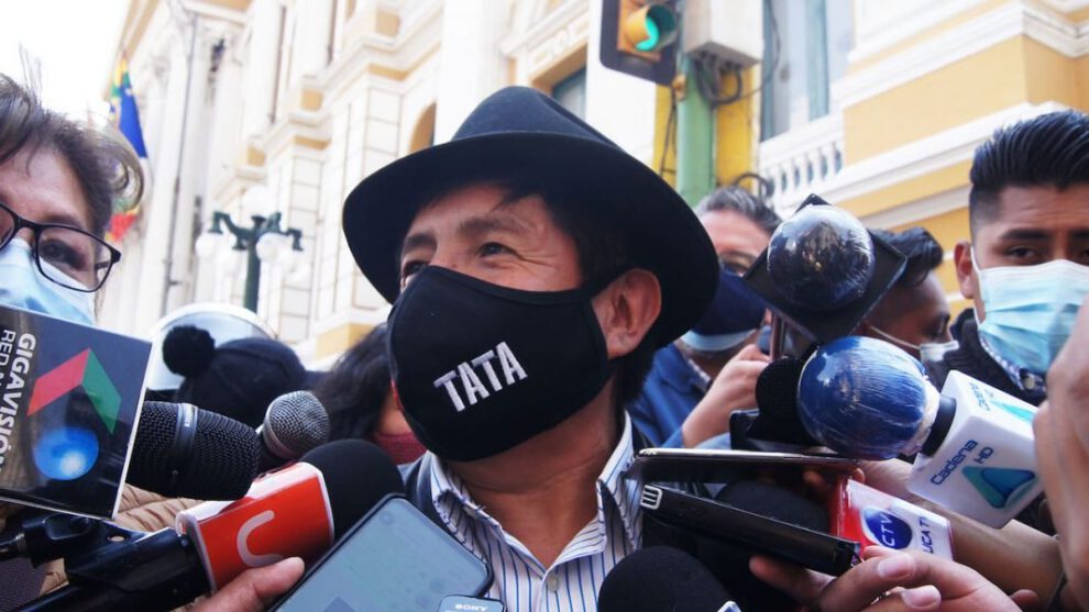 Rafael Quispe pide procesar a Evo Morales por promover reuniones multitudinarias
