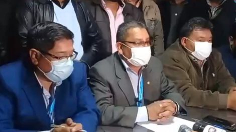 paro de 48 horas convocado por la Confederación Sindical de Choferes de Bolivia