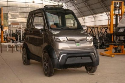 Auto electrónico Quantum en Bolivia