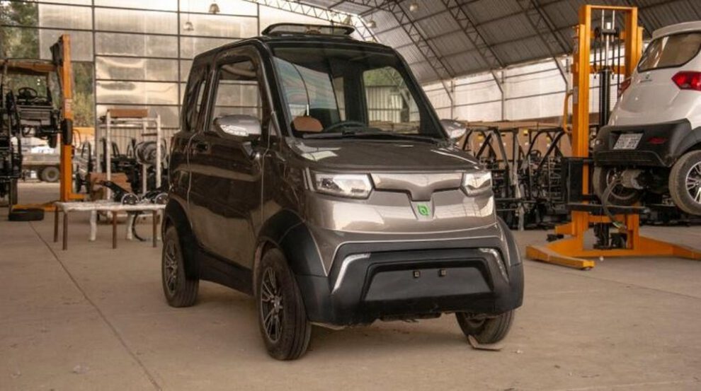 Auto electrónico Quantum en Bolivia