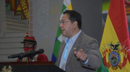 Luis Arce Catacora habla sobre la vacunación masiva para enfrentar el Covid-19