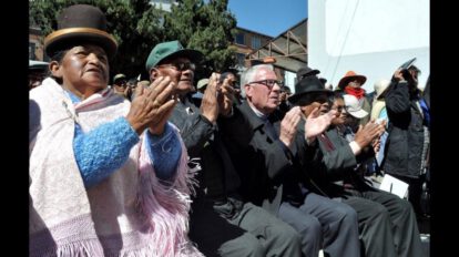 Rentistas de Oruro cobrarán 4 mil dólares mencionados por el vicepresidente