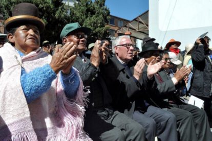 Rentistas de Oruro cobrarán 4 mil dólares mencionados por el vicepresidente
