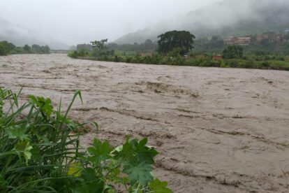 Cuencas en peligro de desborde en Cochabamba debido a las fuertes lluvias