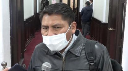 El diputado del MAS, Juanito Angulo sugiere procesar a los transportistas que acaten el paro
