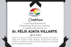 Félix Ajata Villarte Q.E.P.D.